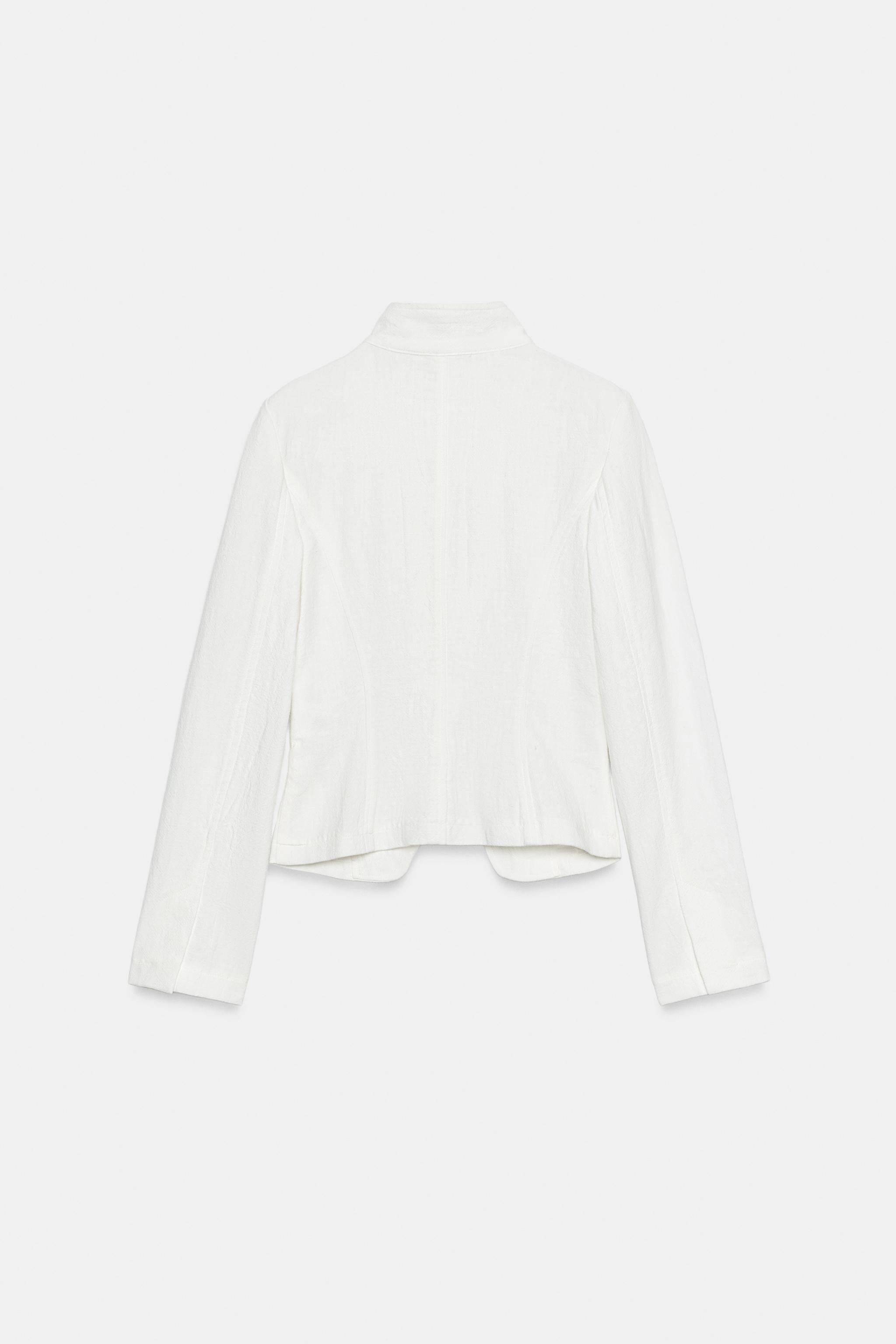RAMIE BLEND WRAP JACKET